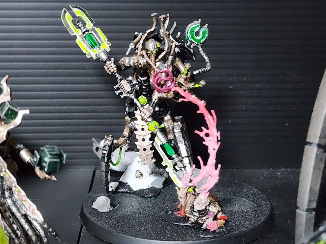 週刊ウォーハンマー　ネクロン　塗装済み。