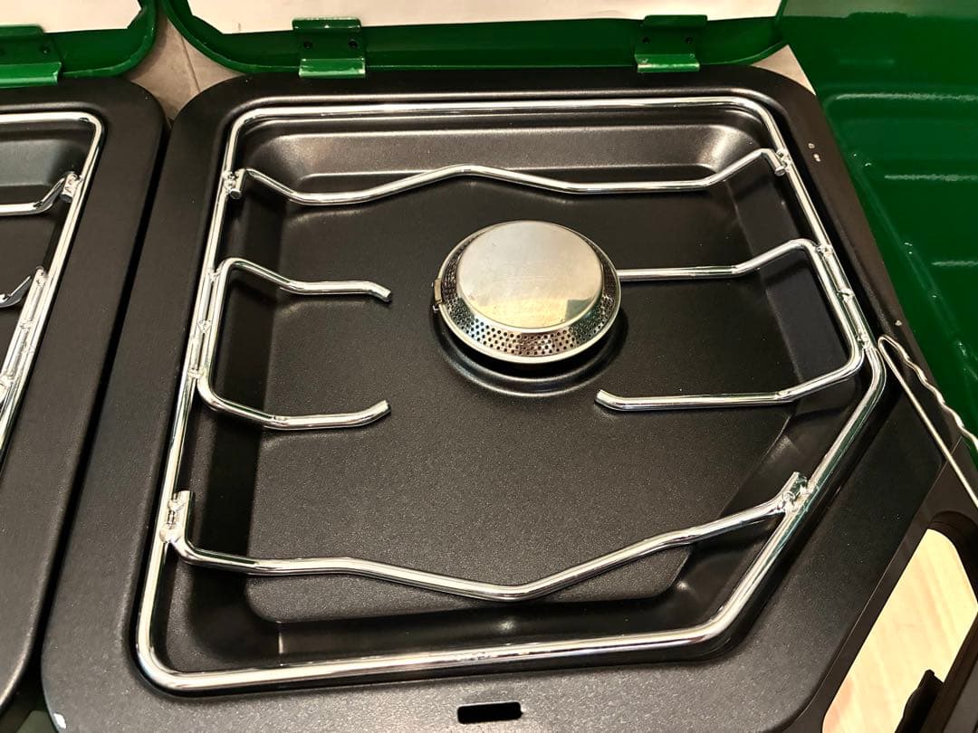 【極美品】コールマン フォールディングLPツーバーナーストーブ