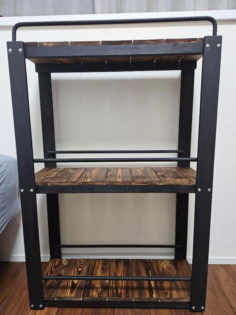 ウィスキーラック　男前インテリア　インダストリアル　収納　お酒　多肉 1024