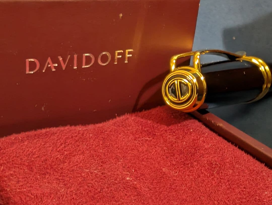DAVIDOFF ダビドフ ヴェリィ ヅィーノ レジン 万年筆　ペン先18金