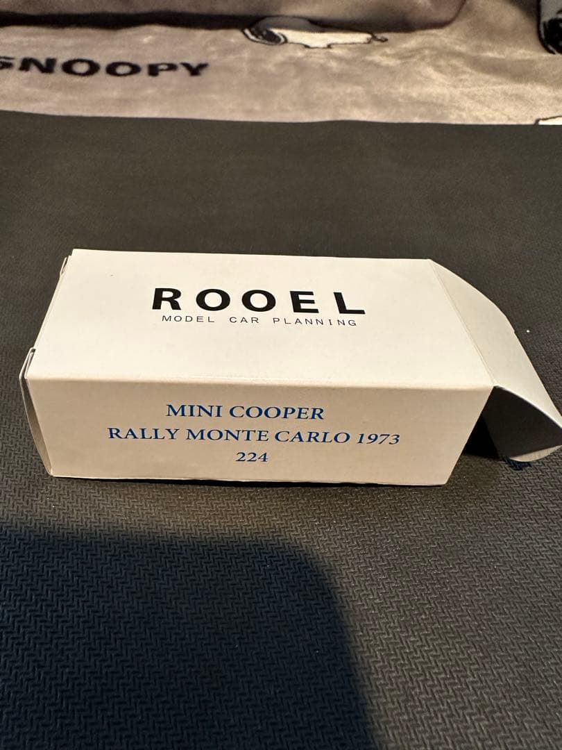 ROOEL社 224 ミニクーパー　トミカ　モンテカルロラリー