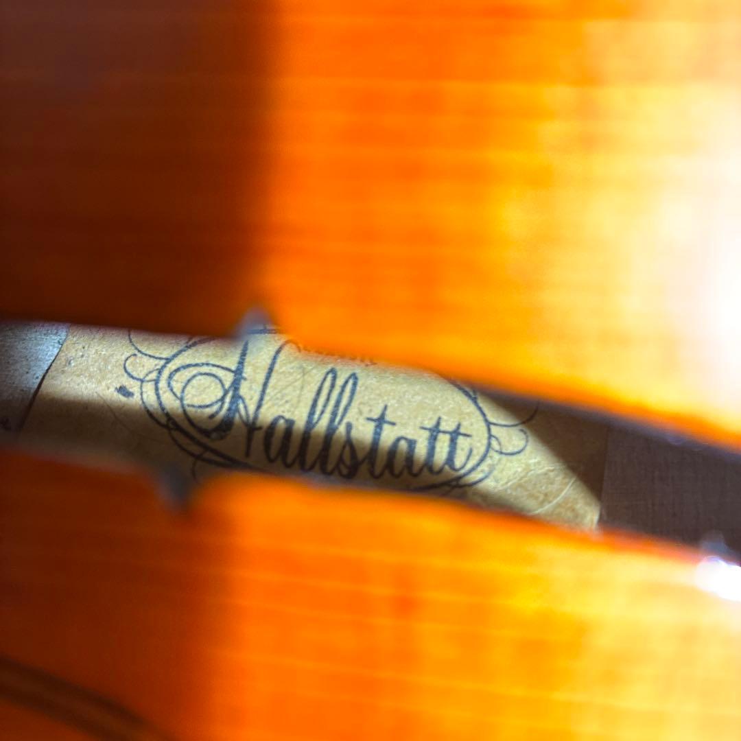 Hallstatt V-28 バイオリン 4/4 フルサイズ 弓 ケース 肩当て