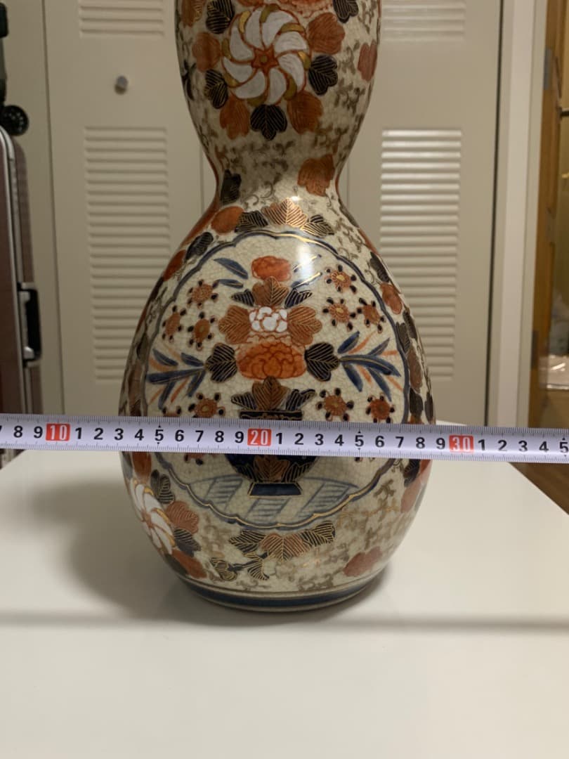 中国美術　伊万里焼の陶器／銘あり伊万里 明治　古玩 年代品　骨董　稀少