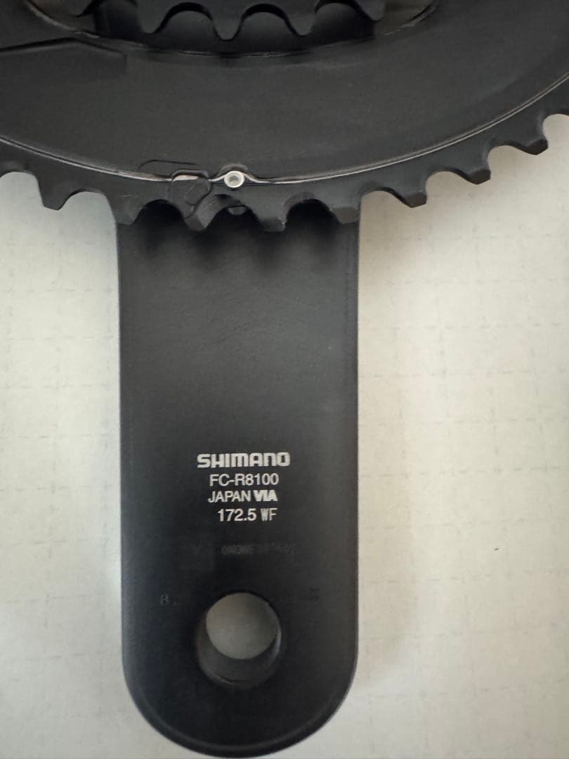 【未使用品】ULTEGRA パワーメーター 4iiii センサー付き ブラック