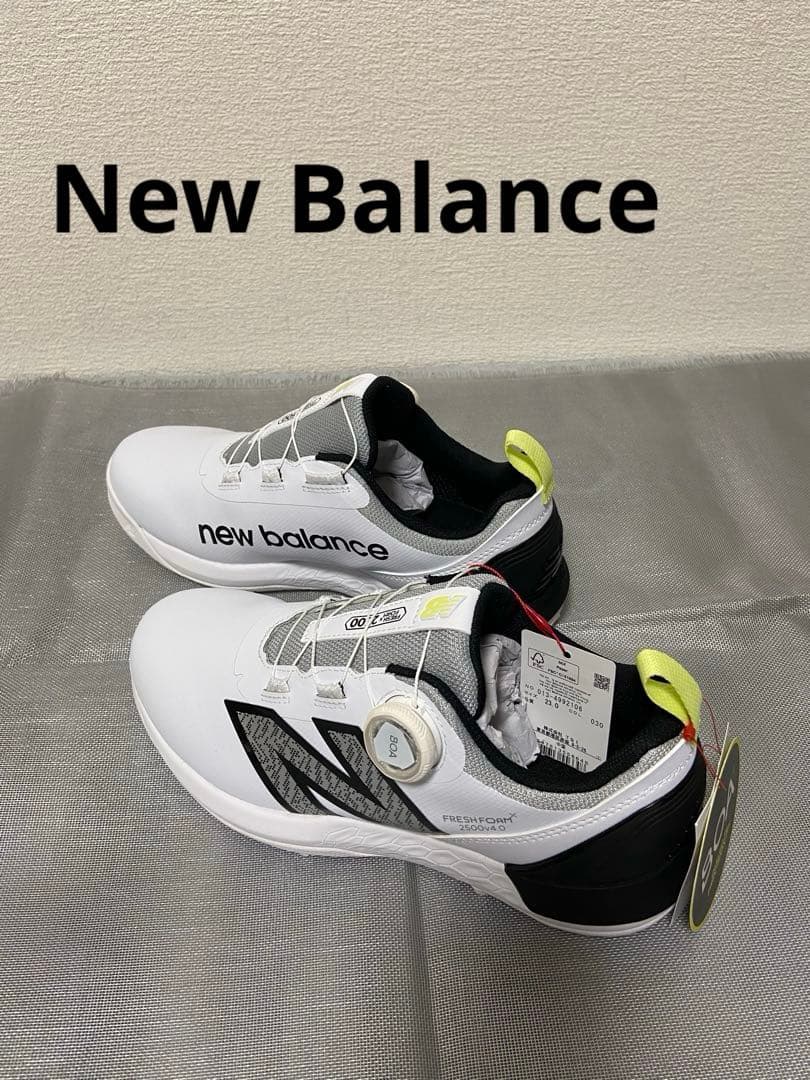 【新品タグ付】ニューバランス ゴルフシューズ UGS2500 23㎝