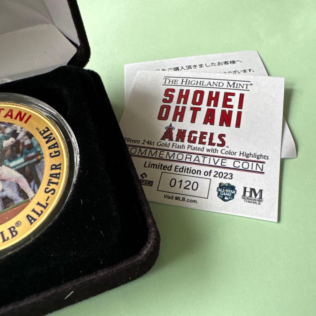 【限定2023個】大谷翔平 2023 MLBオールスター出場記念ゴールド