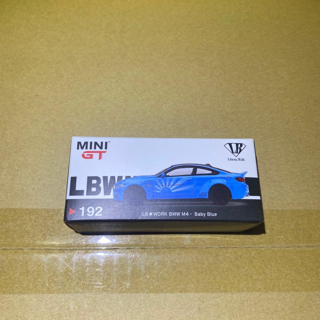 MINI GT LB☆WORK  M4 - Baby Blue