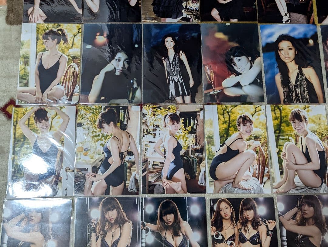 非売品 美品 オフショット 生写真 無修正 70枚 大島優子①