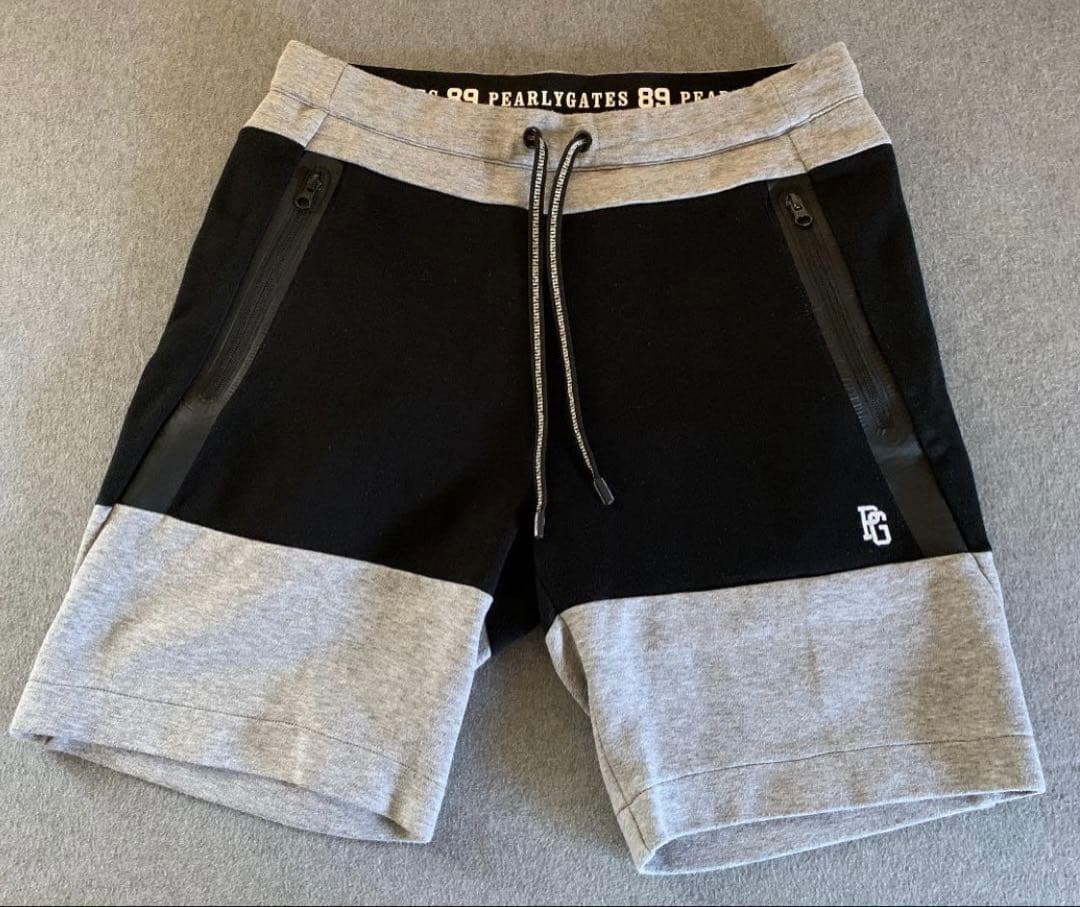 【美品】 パーリーゲイツ パンツ 半ズボン ハーフパンツ ゴルフパンツ