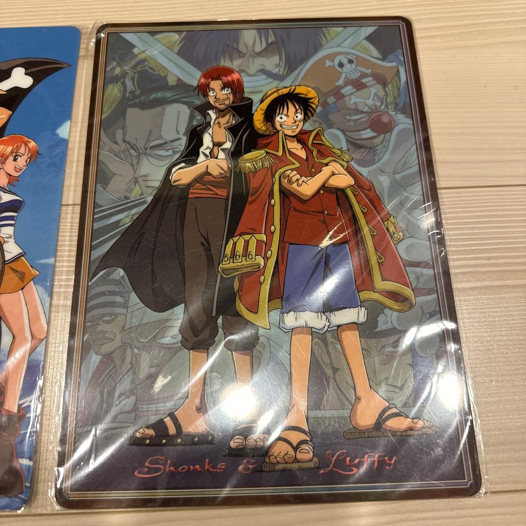 ワンピース　下敷き　2点　レトロ