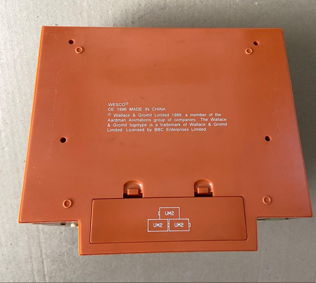 【ウォレスとグルミット】ラジオ付トーキングアラームクロック【英国ビンテージトイ】