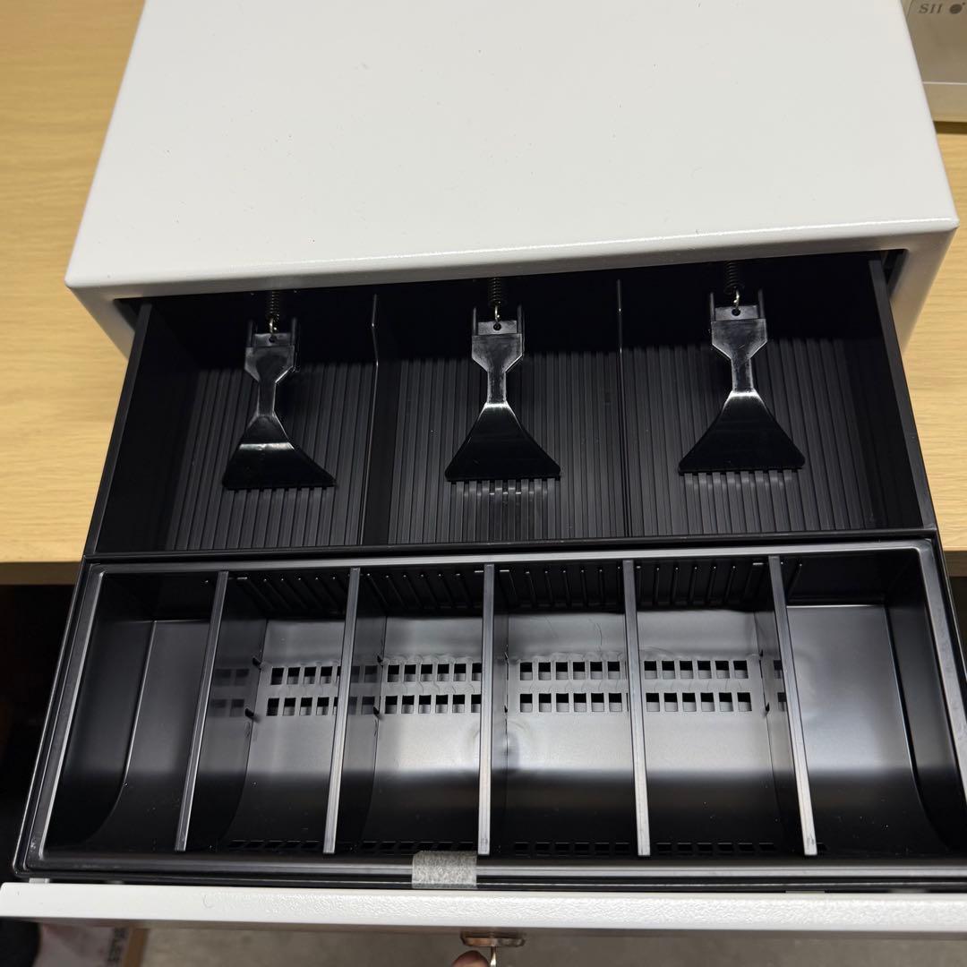 SII レシートプリンター ホワイト 付属品付き