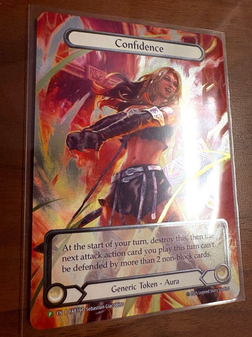 Confidence プロモ CF 未使用 FAB394 FaB