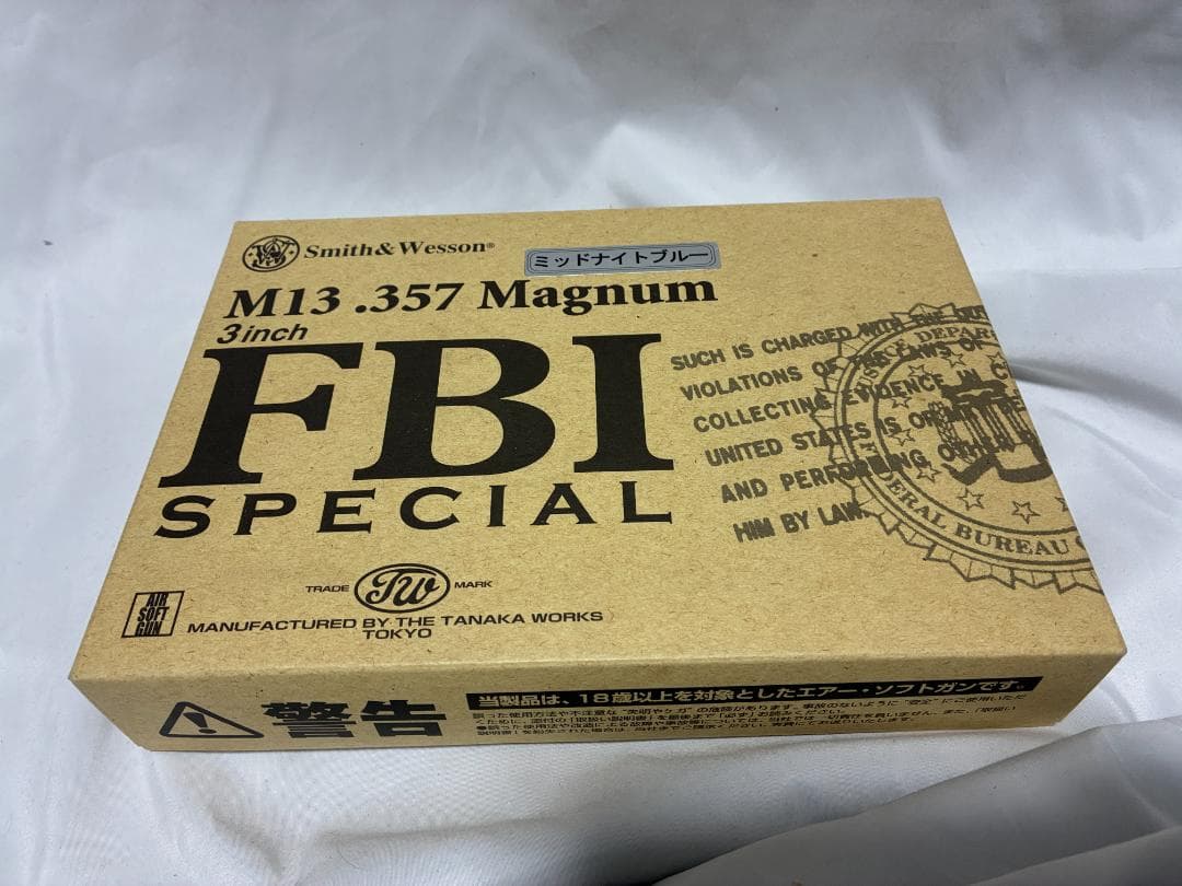 TANAKA　タナカ　S&W　M13　FBIスペシャル　3インチ　ラバーグリップ