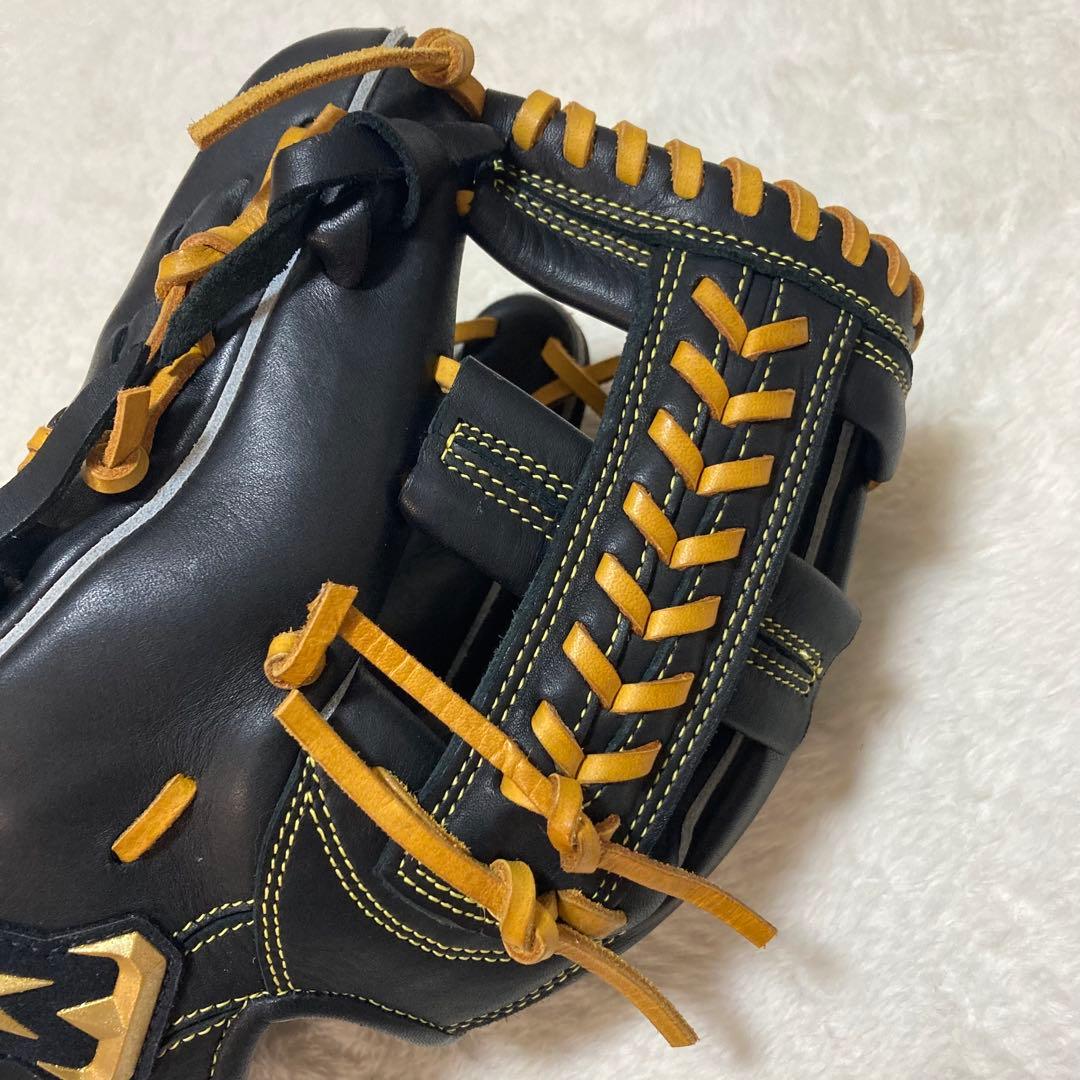 極美品　ミツワタイガー　軟式グローブ　左利き　オールラウンド