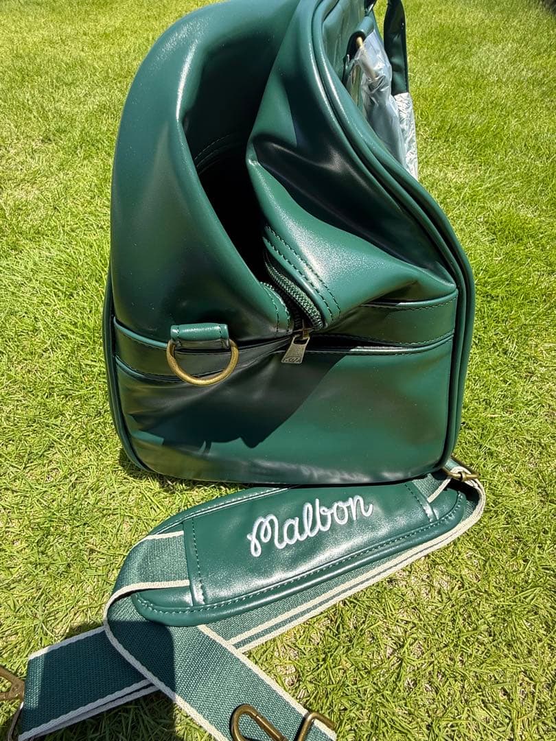 即日発送　ゴルフバッグキャディバッグ マルボンゴルフ ボストンバッグ 緑