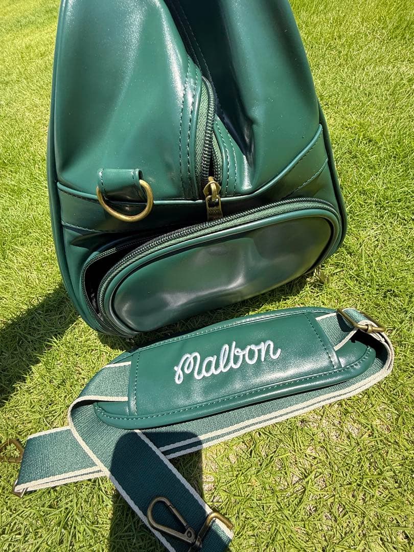 即日発送　ゴルフバッグキャディバッグ マルボンゴルフ ボストンバッグ 緑