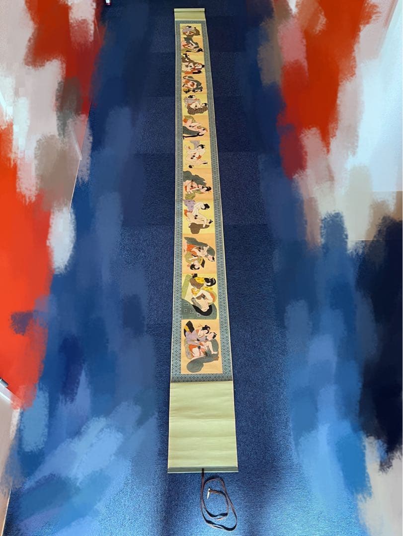 1228  骨董　古美術　春画　巻物　希少　時代物