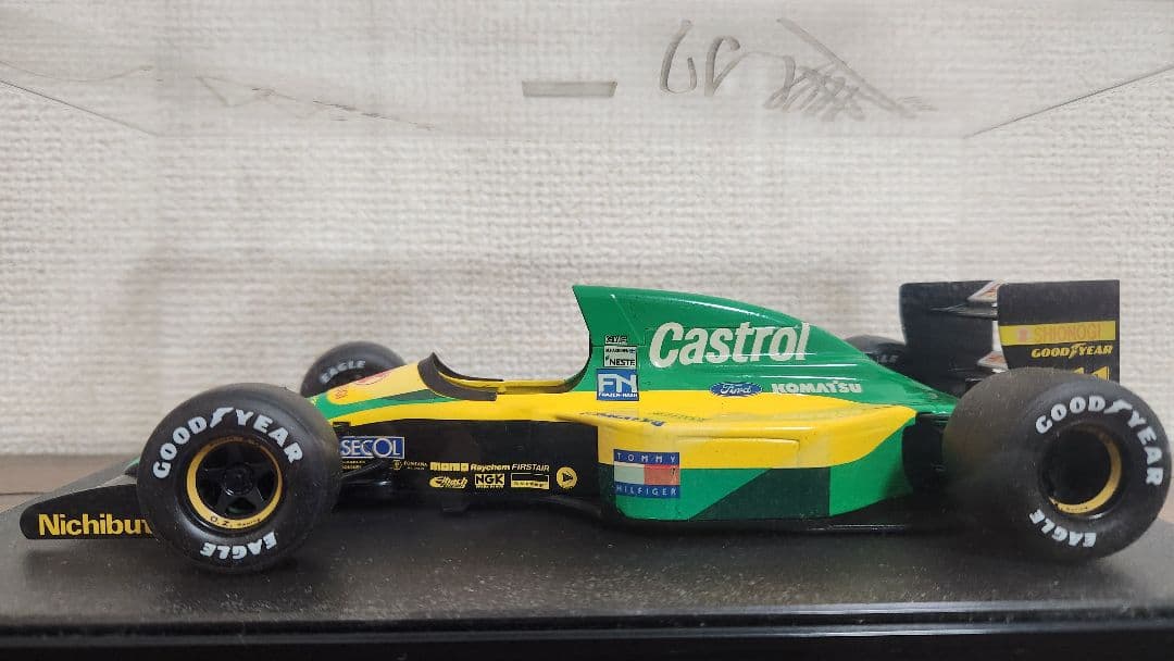 【非市販品/超希少】タミヤ F1 ロータス ドライバー直筆サイン入ケース付