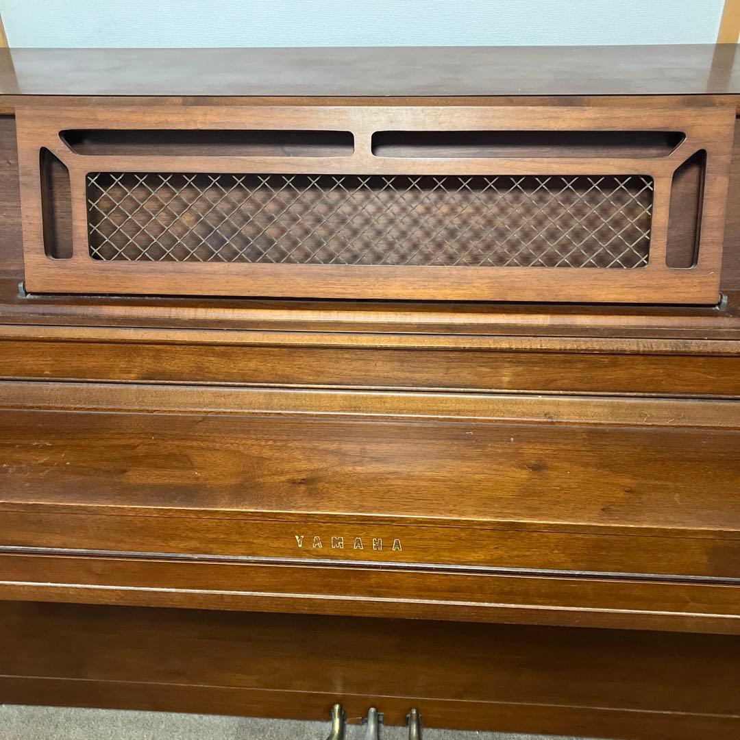 アメリカ製　YAMAHA アップライトピアノ ブラウン