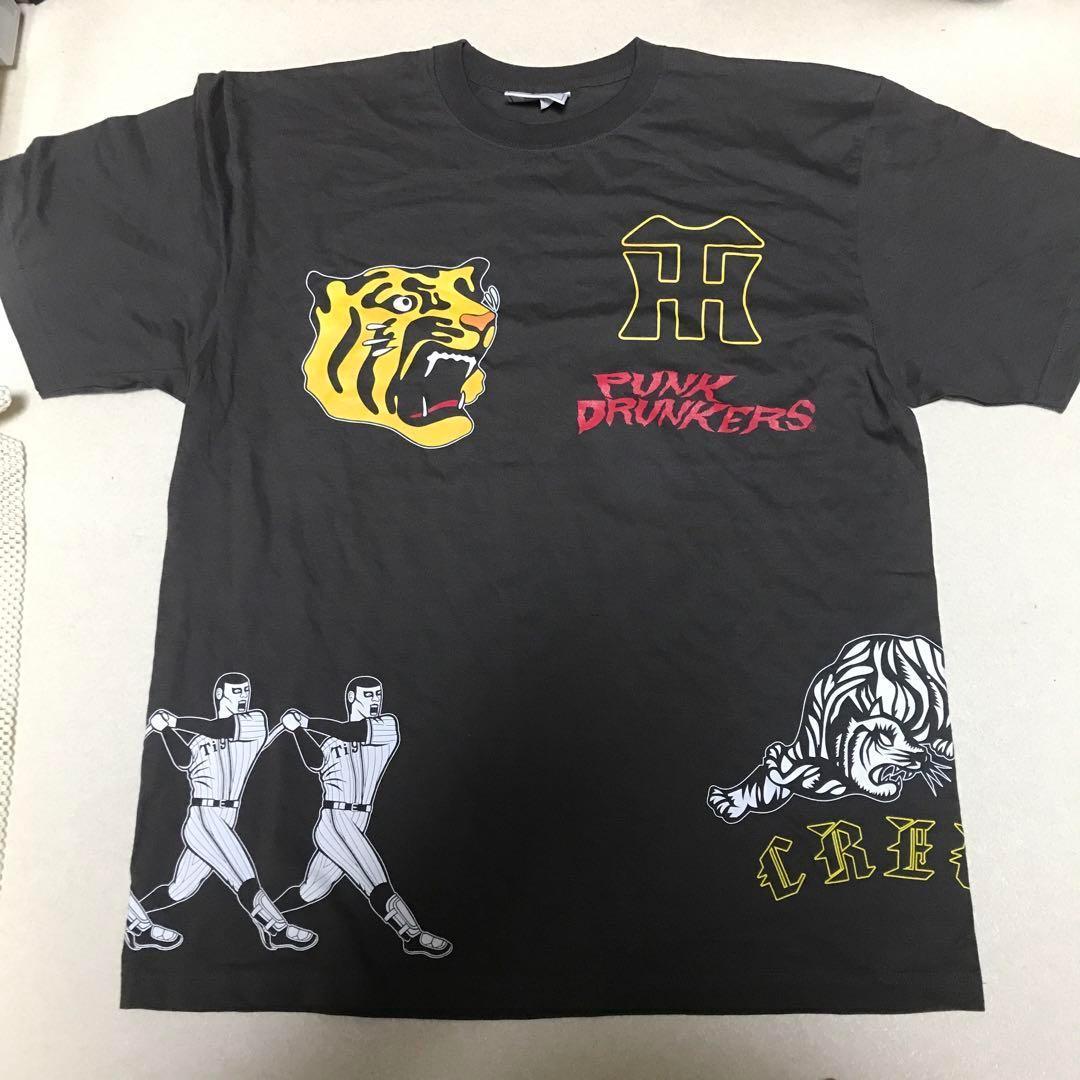 punkdrunkers XXL 阪神タイガース 未使用 Tシャツ 記念 優勝