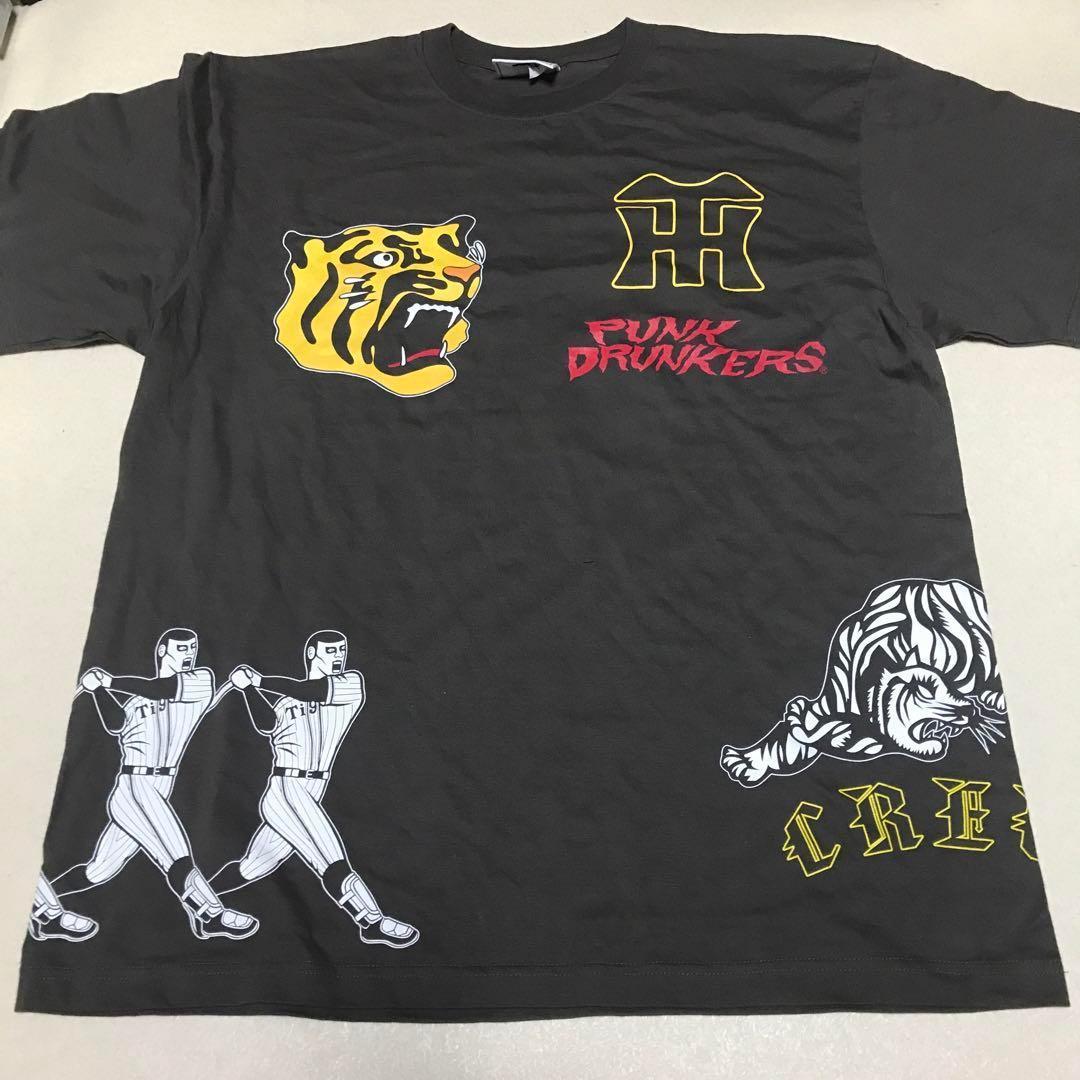 punkdrunkers XXL 阪神タイガース 未使用 Tシャツ 記念 優勝