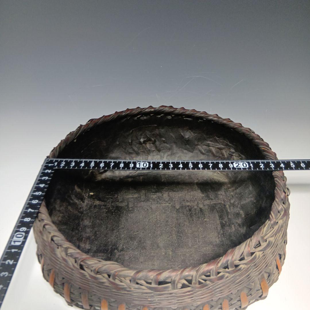 値下げ茶道具　竹製　炭籠　2個おまとめ