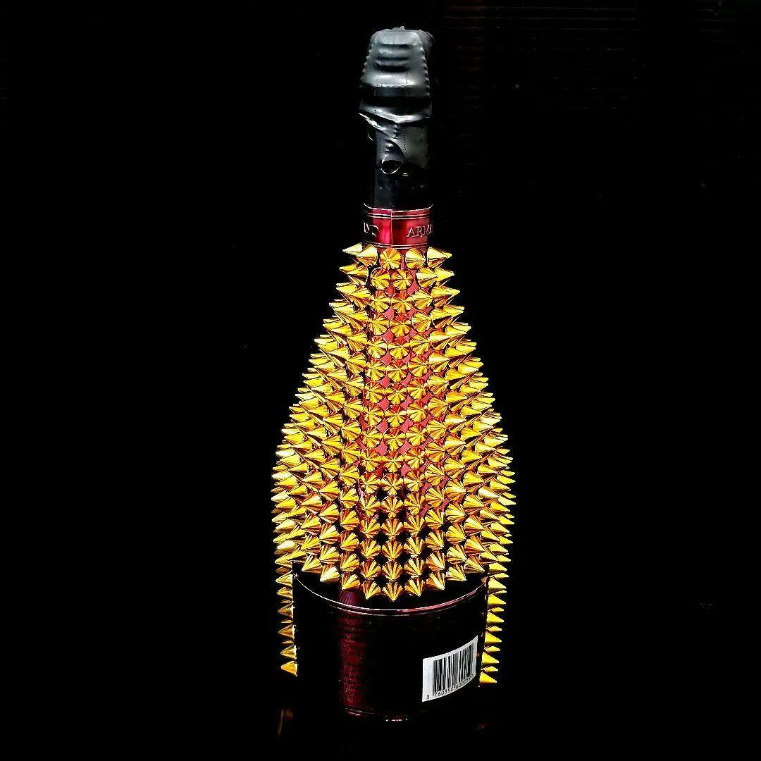 【24時間以内発送】アルマンド レッド ゴールド トゲマンド リシュリンクボトル