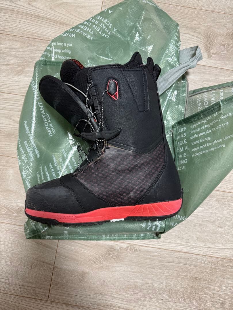 BURTON ION スノーボードブーツ 黒/赤