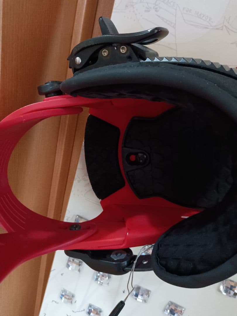 ✿うり✿ユニークデザイン スノーボードビンディング付き　154