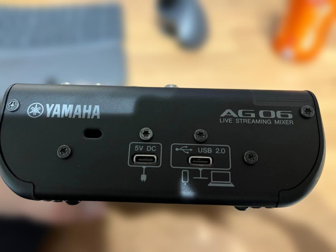 【美品】YAMAHA AG06 ブラック