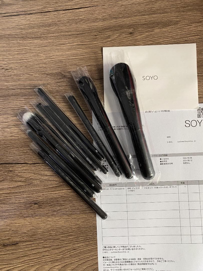 未使用 10本セット 小田切ヒロさんのSOYO ディスカバー ブラシ