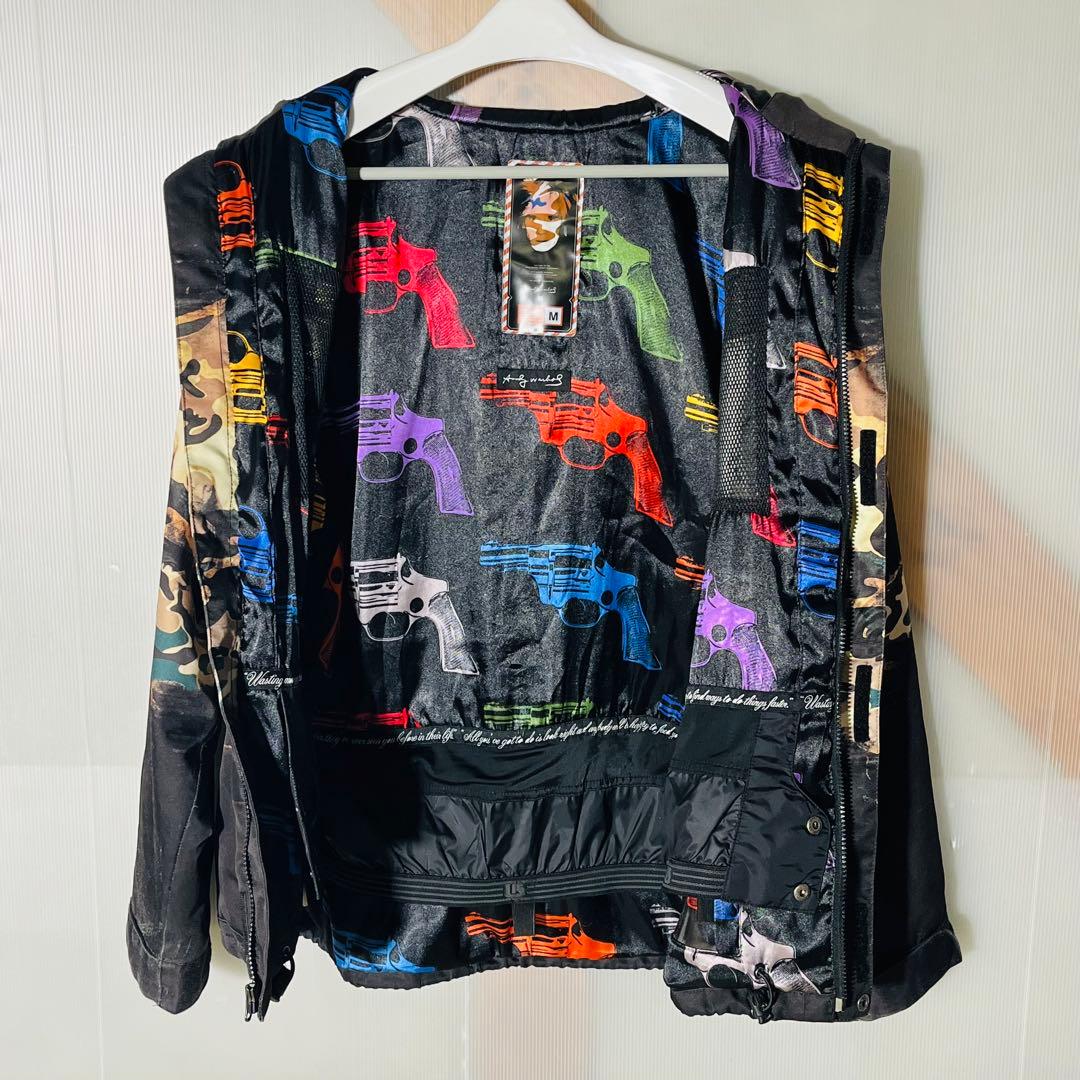希少コラボ⭐︎Burton×ANDYWARHOL⭐︎スノーボードジャケット Mサイズ