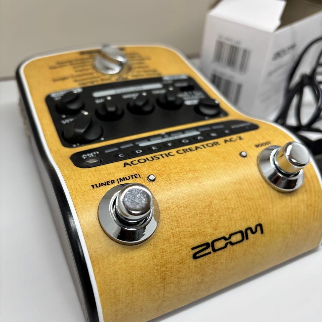 2369 ZOOM AC-2 ギター DI プリアンプ エフェクター