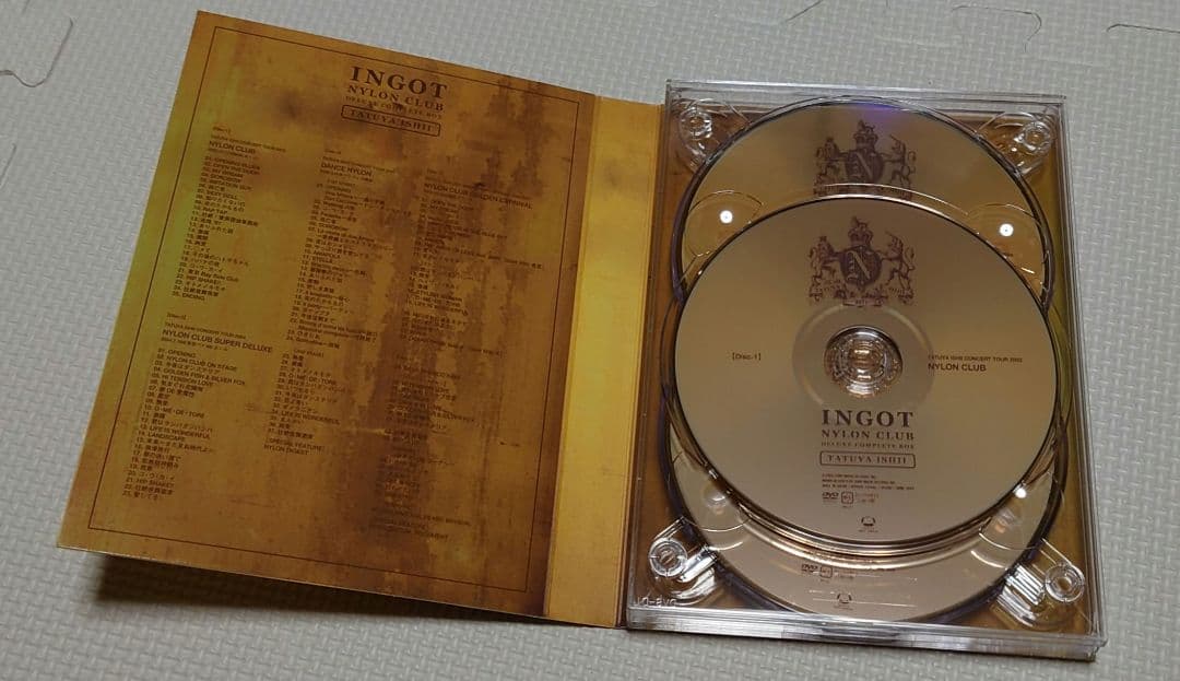 石井竜也 NYLON CLUBツアー DVD BOX・ツアーパンフ３冊セット