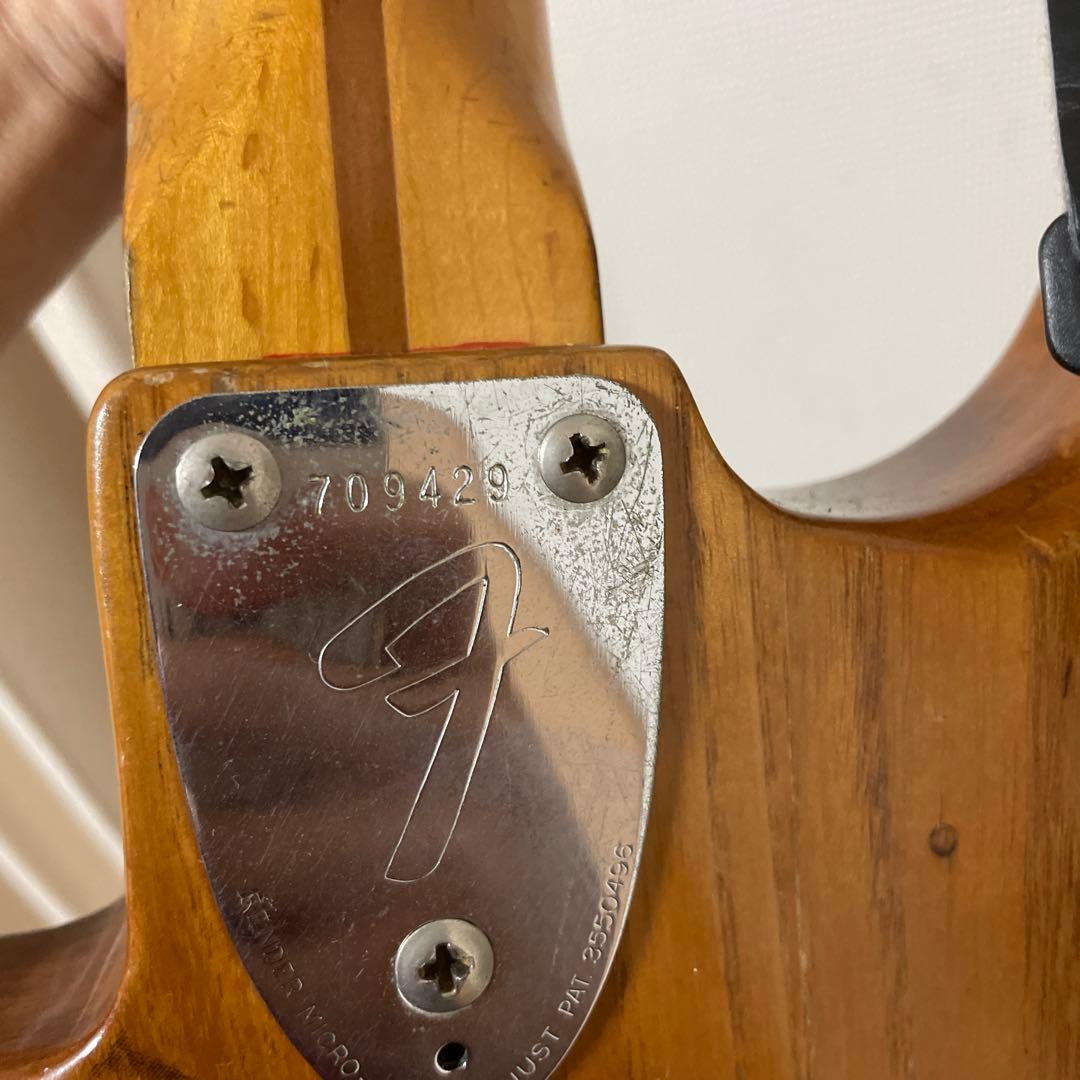 Fender Stratocaster 1976 mod ナチュラルウッド