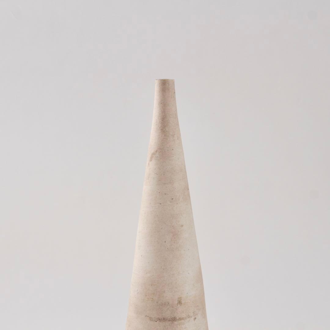 塔のような 陶立体 花器？ フラワーベース？ 古道具 アンティーク オブジェ