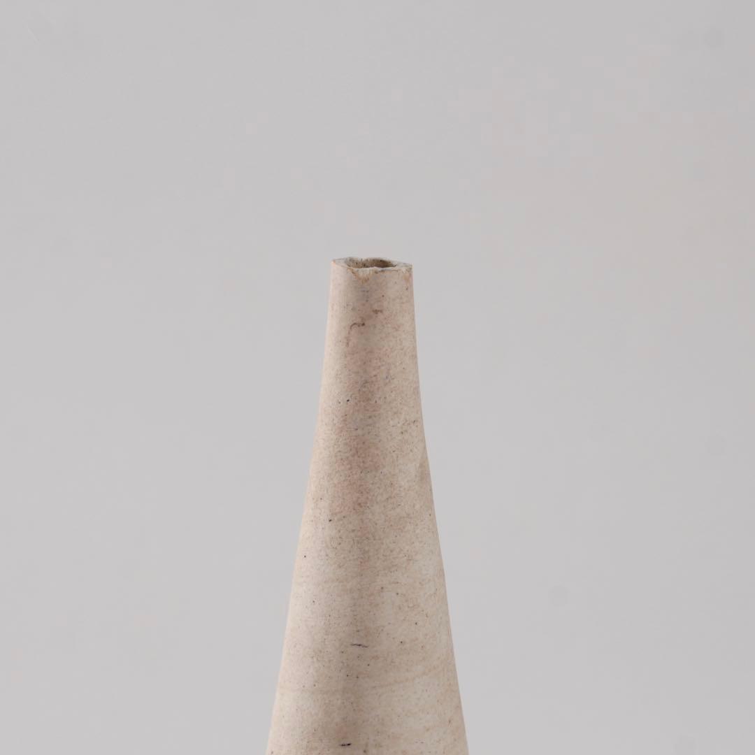 塔のような 陶立体 花器？ フラワーベース？ 古道具 アンティーク オブジェ