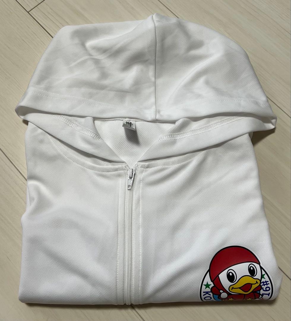 ボートレース児島　当選・非売品　守屋美穂選手の似顔絵イラスト入りパーカー