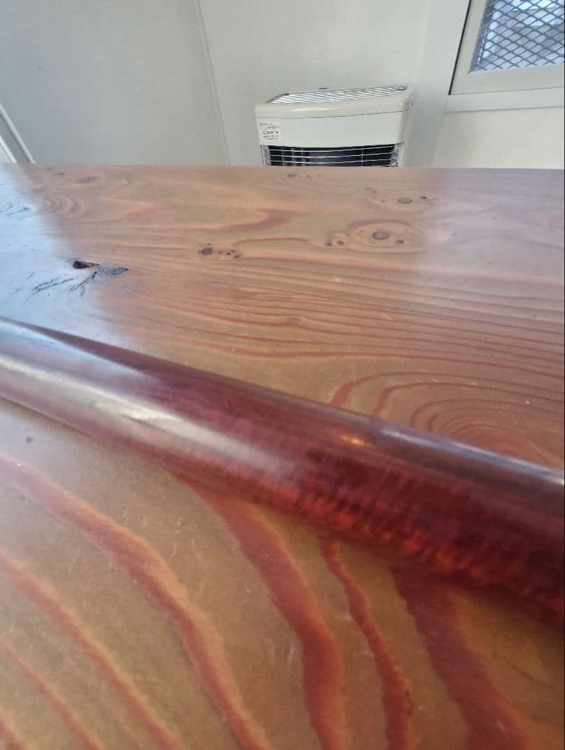 中棹三味線 紅木 トチ 金細 綾杉 サワリ ケース付き