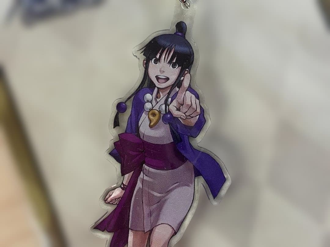 逆転裁判 inジョイポリス 綾里真宵 アクリルキーホルダー