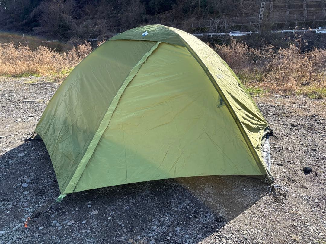 mont-bell クロノスドーム2 グリーン　専用グランドシート付き