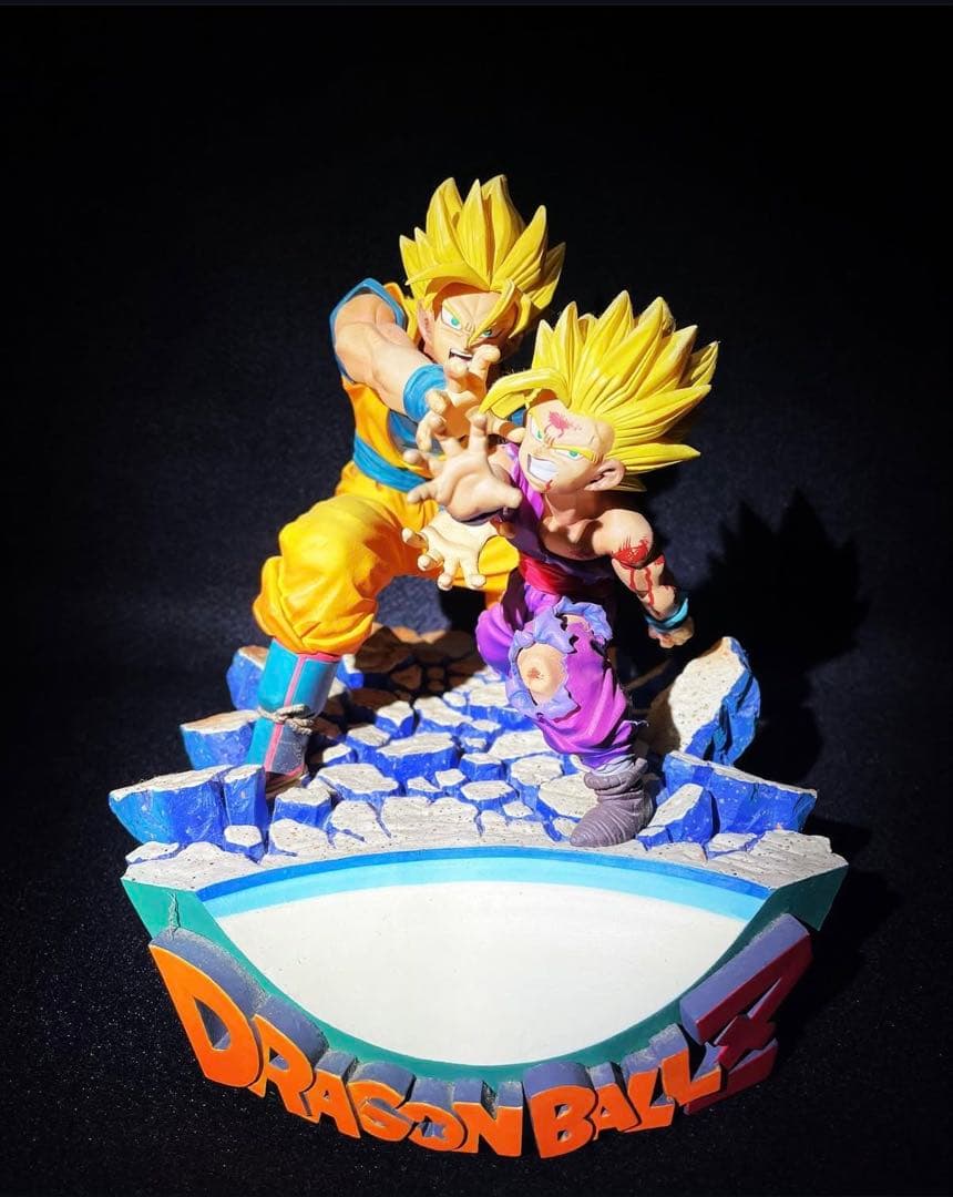 プルーヴィー　ドラゴンボールZ 造形神化 劇的ディオラマ【親子かめはめ波】超美品