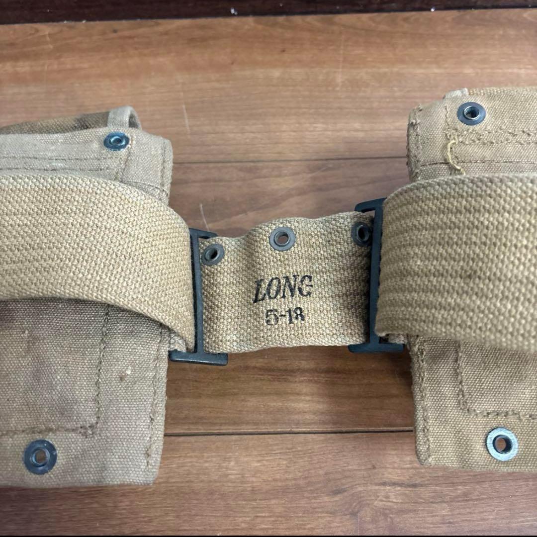米軍　実物　WW1 WW2 M1918 BARガンナーベルト 送料無料