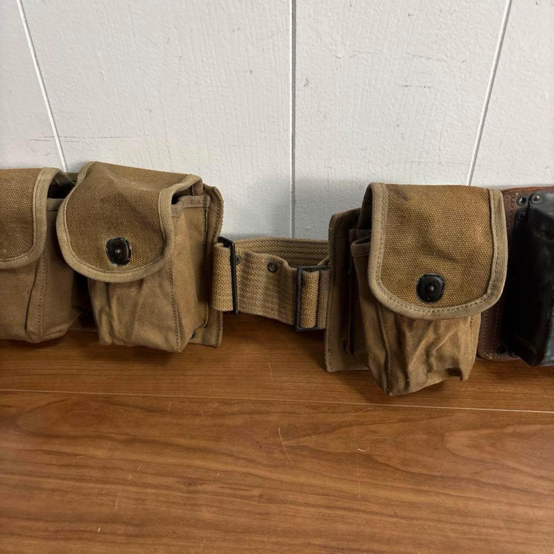 米軍　実物　WW1 WW2 M1918 BARガンナーベルト 送料無料