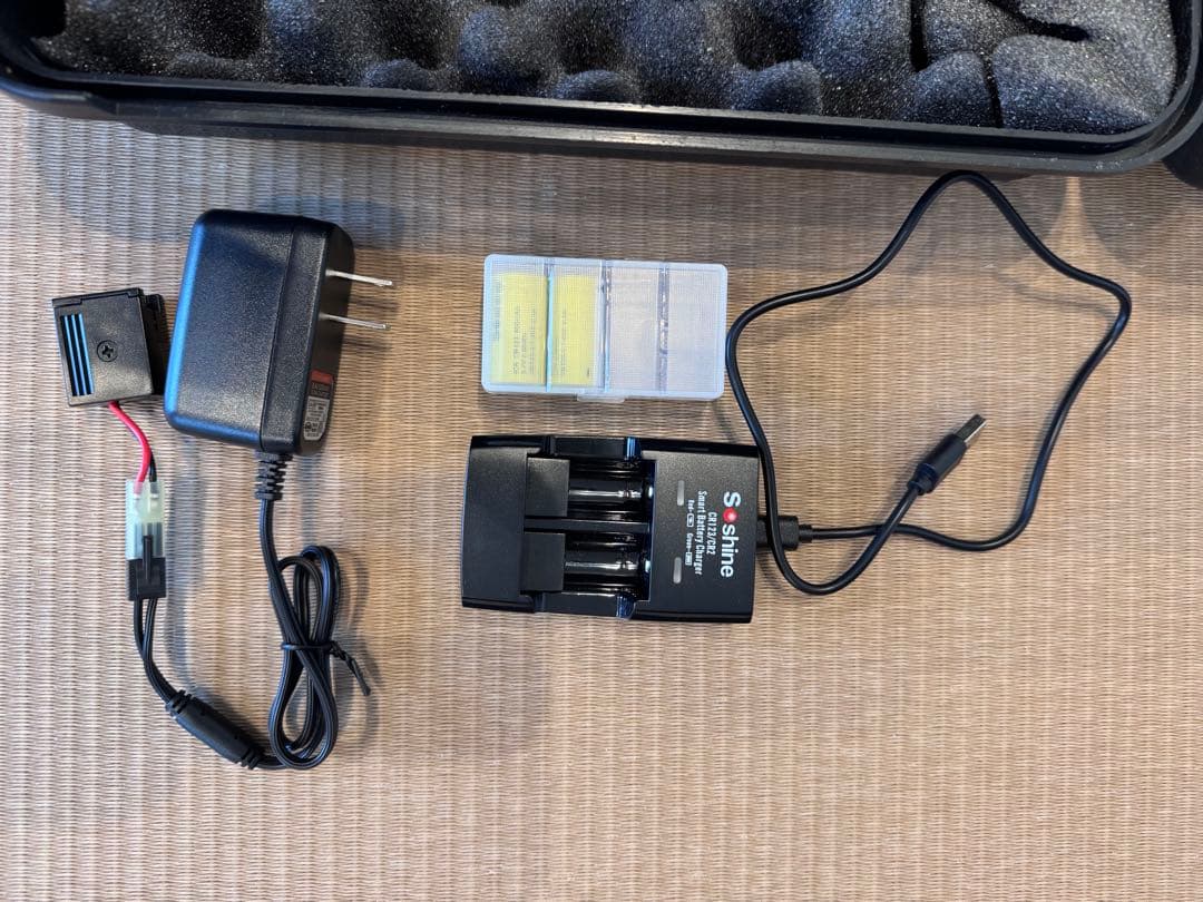 次世代電動ガン SOPMOD M4 ケース付き 完品