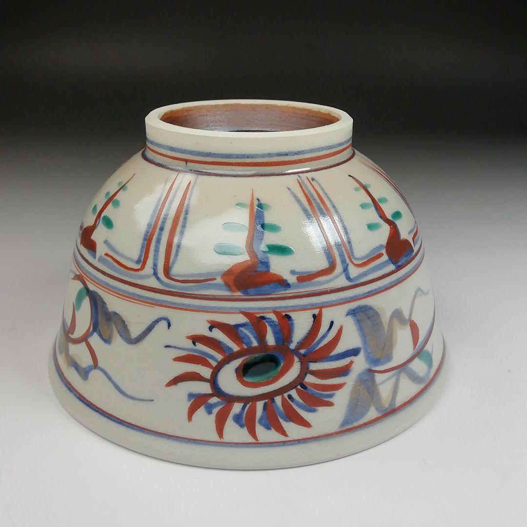 Ｔ３９　茶碗　『紅安南　茶碗』『宮川香せつ造』　共箱　抹茶碗　茶道具