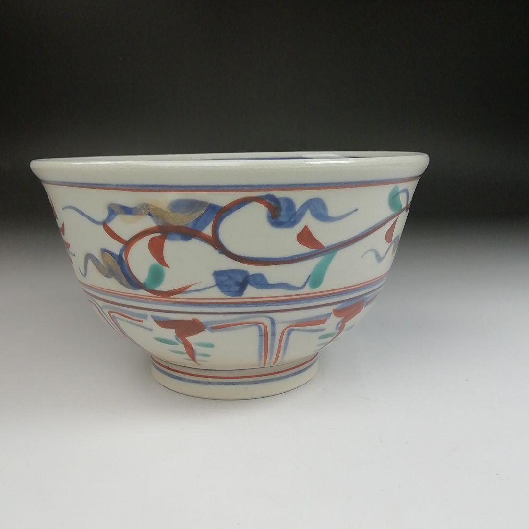 Ｔ３９　茶碗　『紅安南　茶碗』『宮川香せつ造』　共箱　抹茶碗　茶道具