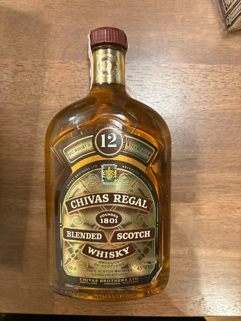 【超希少】 グレンリベット12年アンブレンデッドオールモルト　シーバスセット