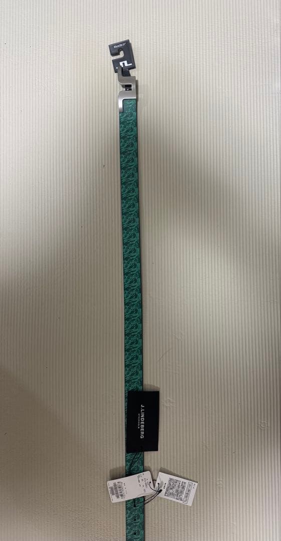 J. Lindeberg 緑色 ベルト 85 サイズ